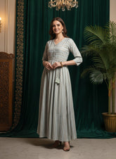 Women’s Flowy Anarkali Kurta